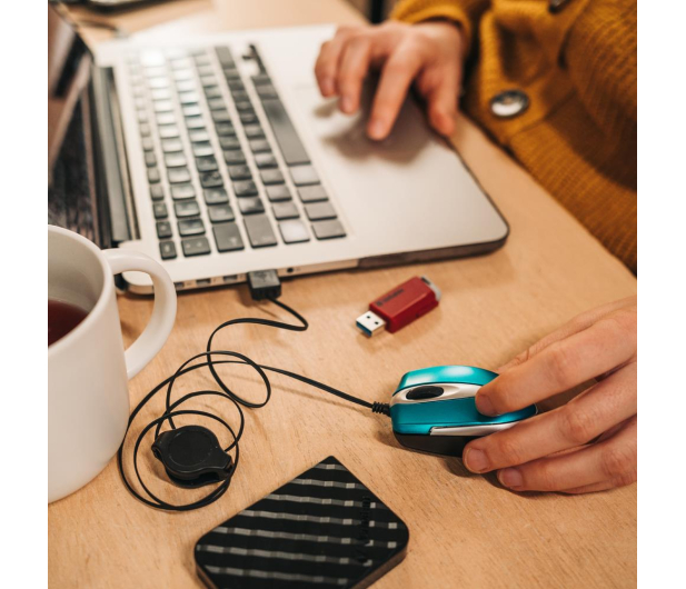 VERBATIM  Travel niebieska USB 49022 - 1193954 - zdjęcie 4